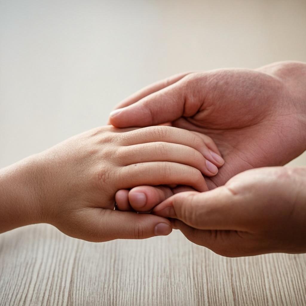 Caring hands supporting education